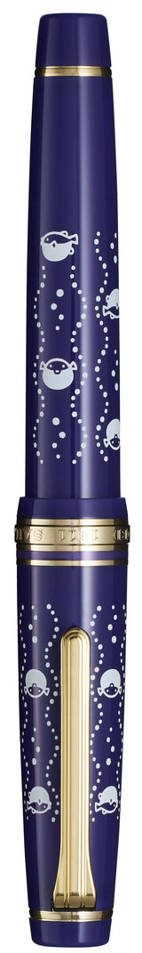 Sailor Pro Gear x Kamawanu Fugu-tatewaku fountain pen capped