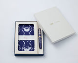 Sailor Pro Gear x Kamawanu Fugu-tatewaku fountain pen gift set with tenugui