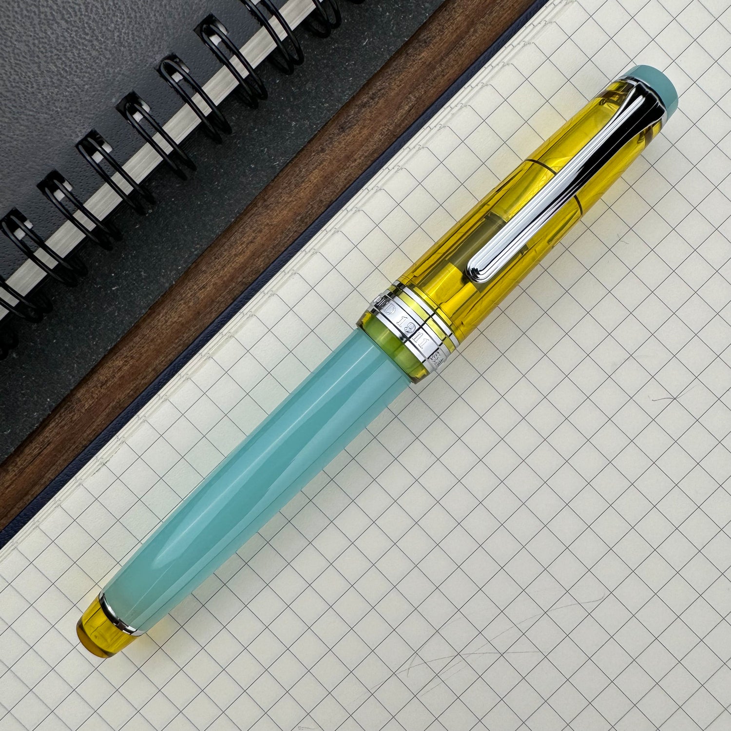 Sailor Pro Gear Slim Manyo Fountain Pen - Bamboo Shoot (Special Edition)
