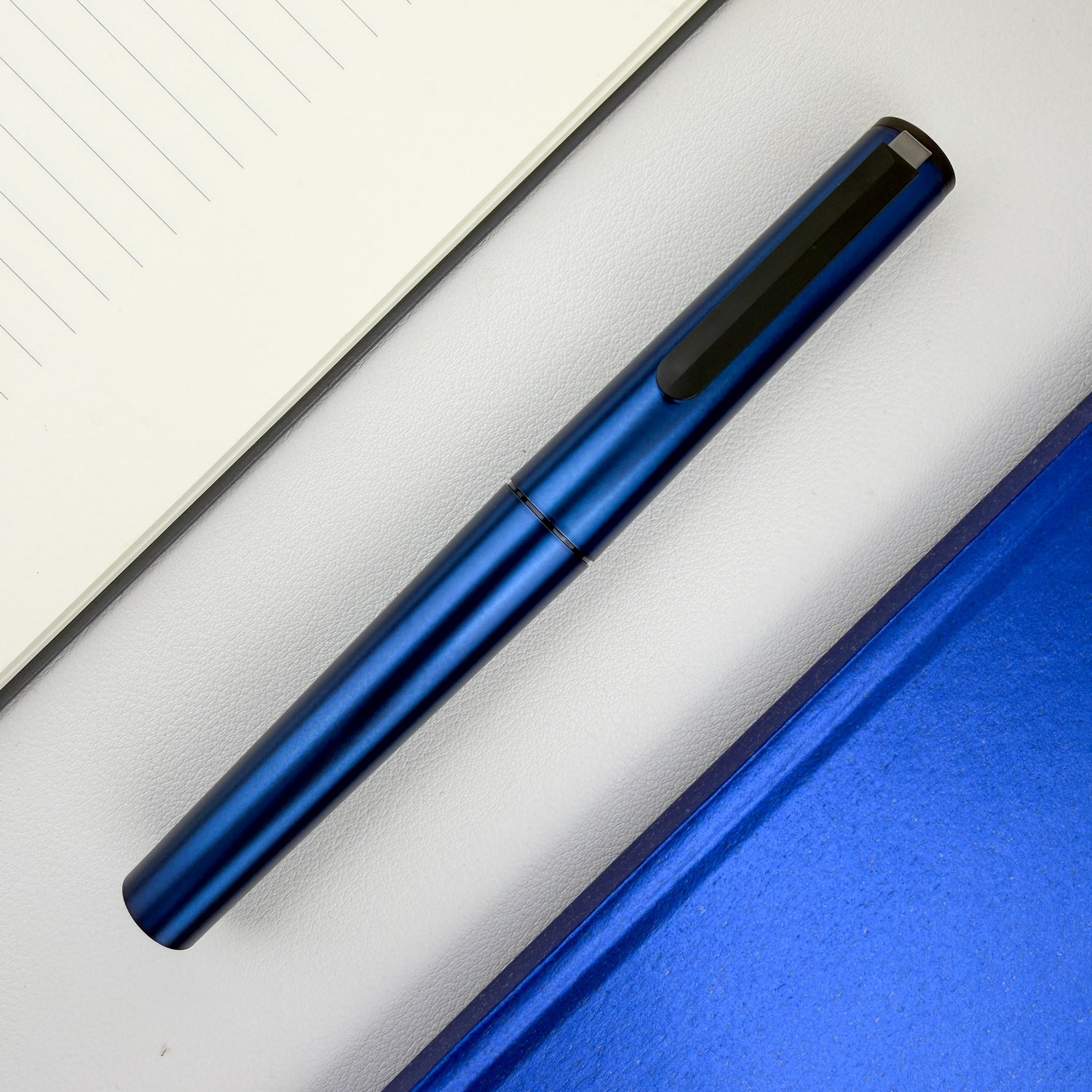 Sailor Tuzu Adjust Forge Fountain Pen - Metallic Blue