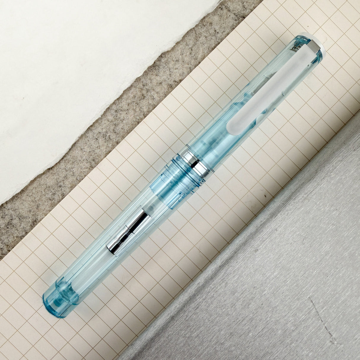 Sailor Tuzu Glassy Fountain Pen - Crystal Sky (Limited Edition)