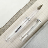 Sailor Tuzu Glassy Fountain Pen - Crystal White (Limited Edition)