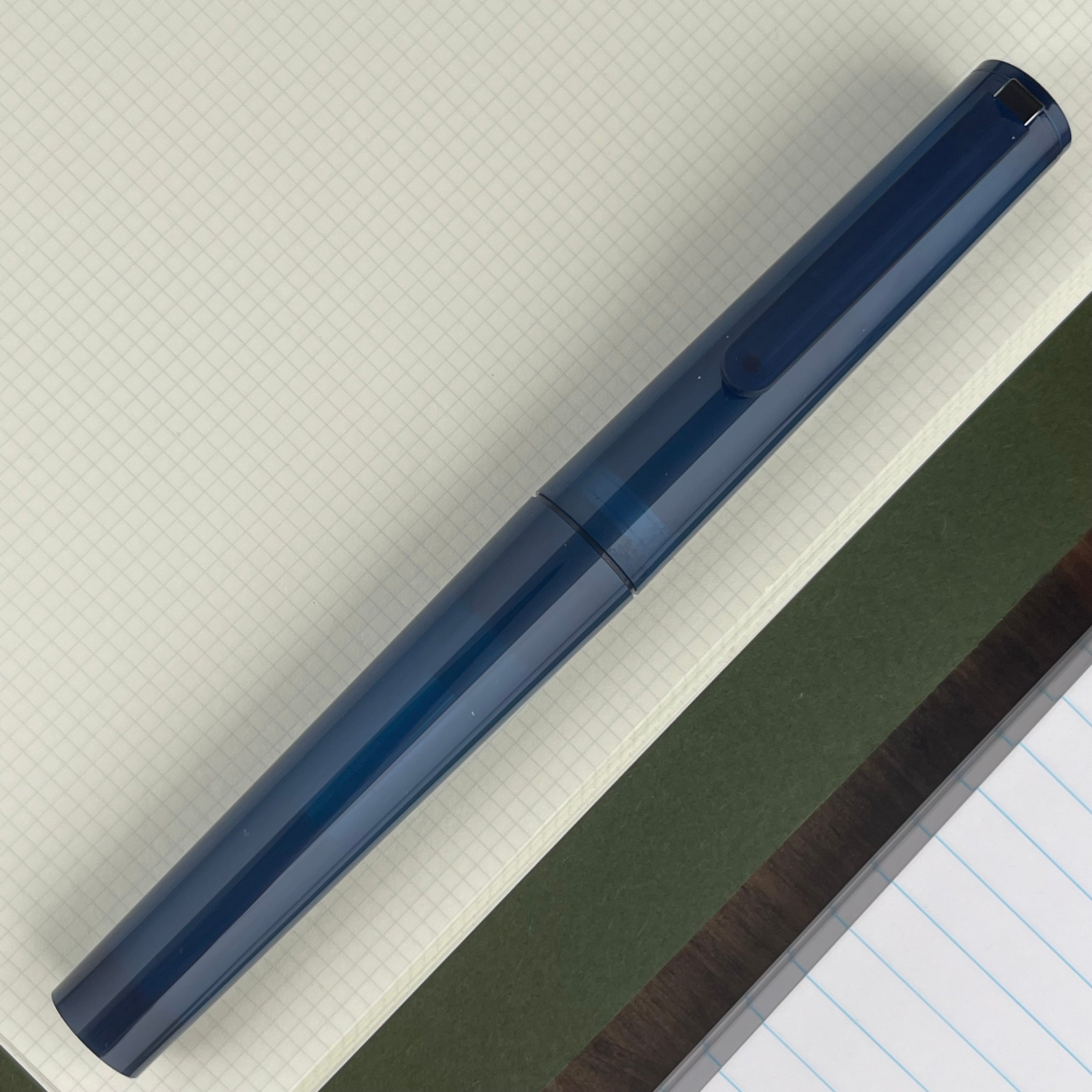 Sailor Tuzu Fountain Pen - Translucent Navy – Atlas Stationers