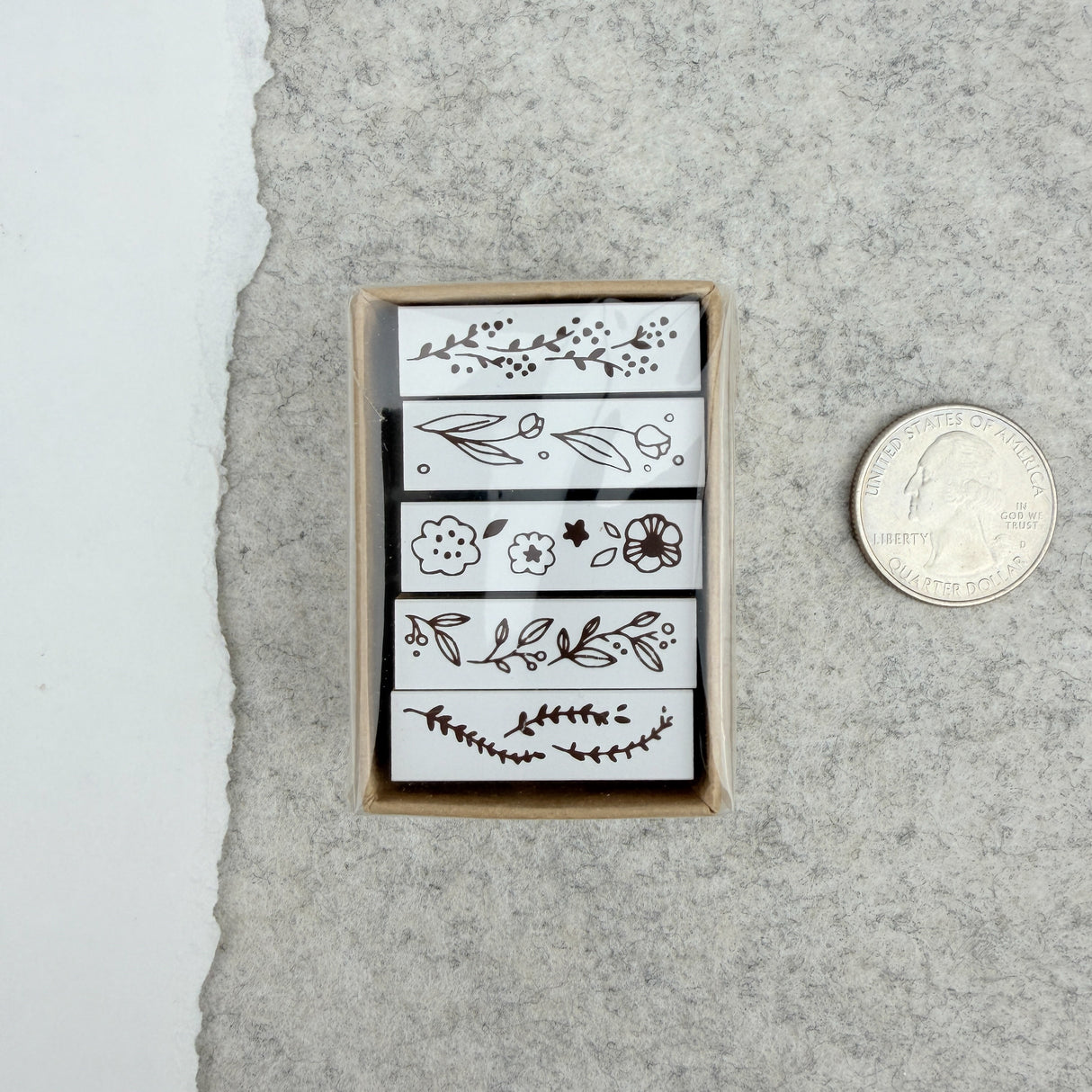 Sanby x Avec Amour Stamp Set - Botanical
