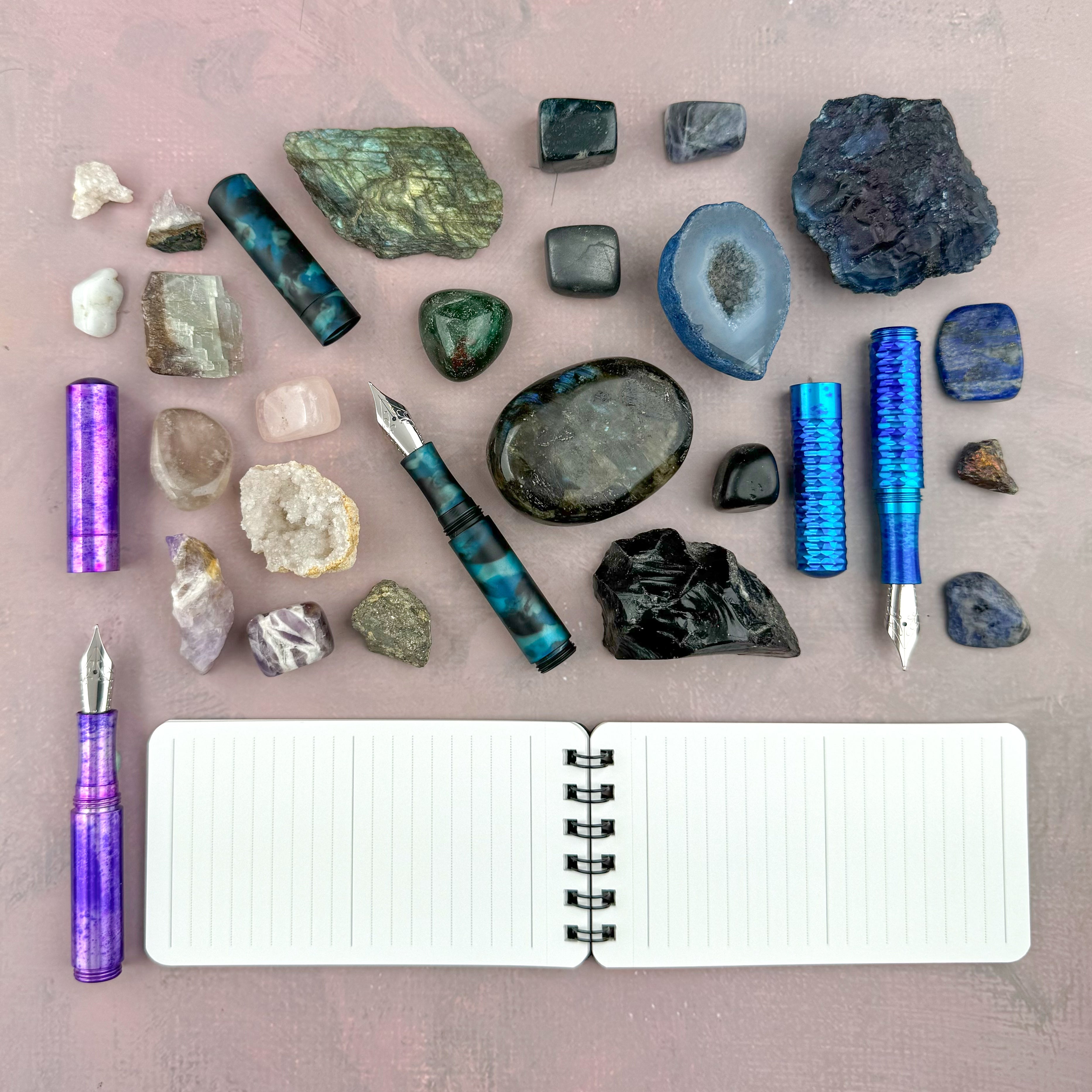 Schon DSGN Pocket Six Fountain Pen - Ocean Depths – Atlas Stationers