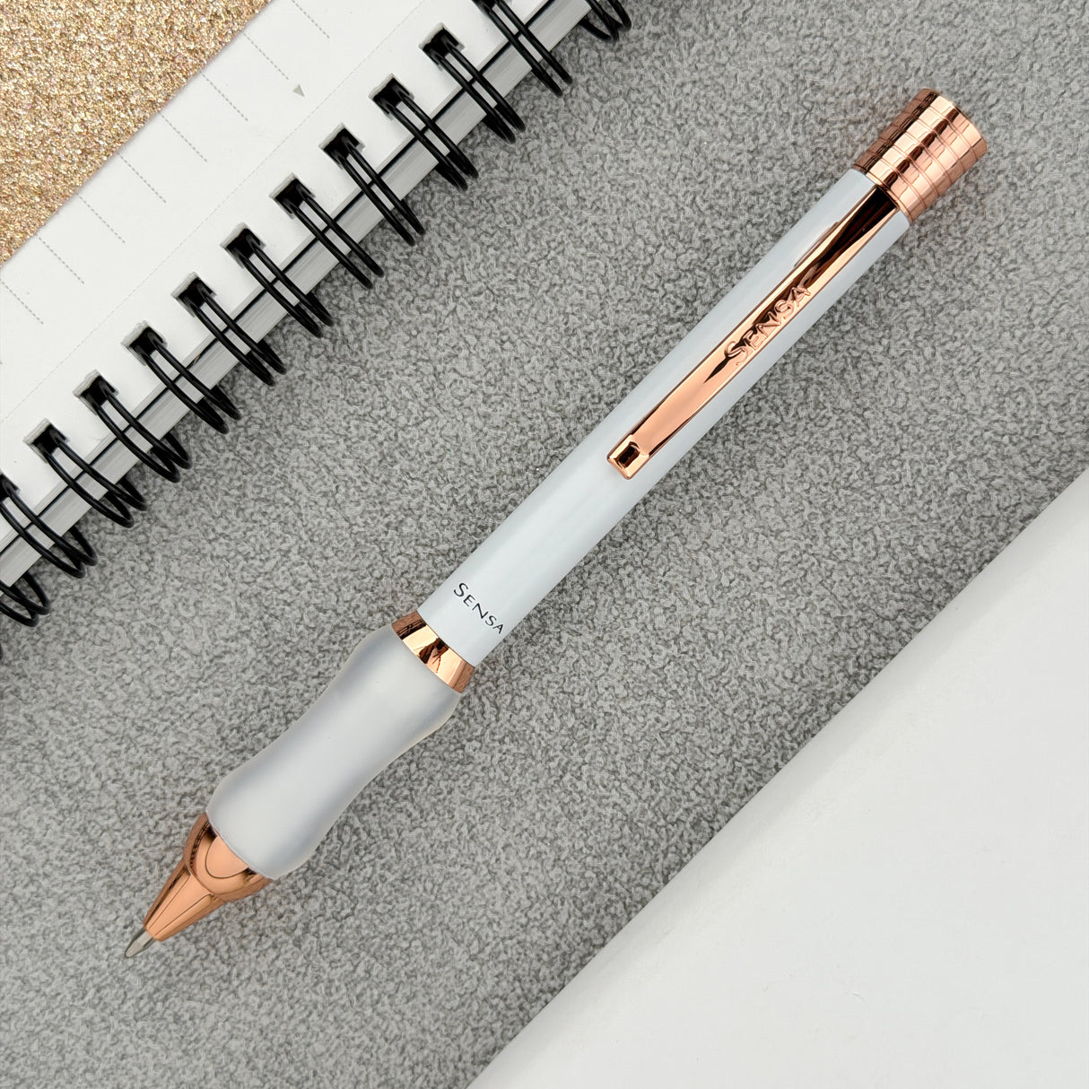Sensa The Sensa Classic 30th Anniversary Collection Ballpoint Pen - Pearl White