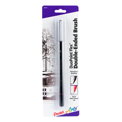 Pentel Arts DuoPoint Flex Double-Ended Brush