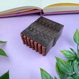 Shachihata Connected Number Stamp - English Calendar