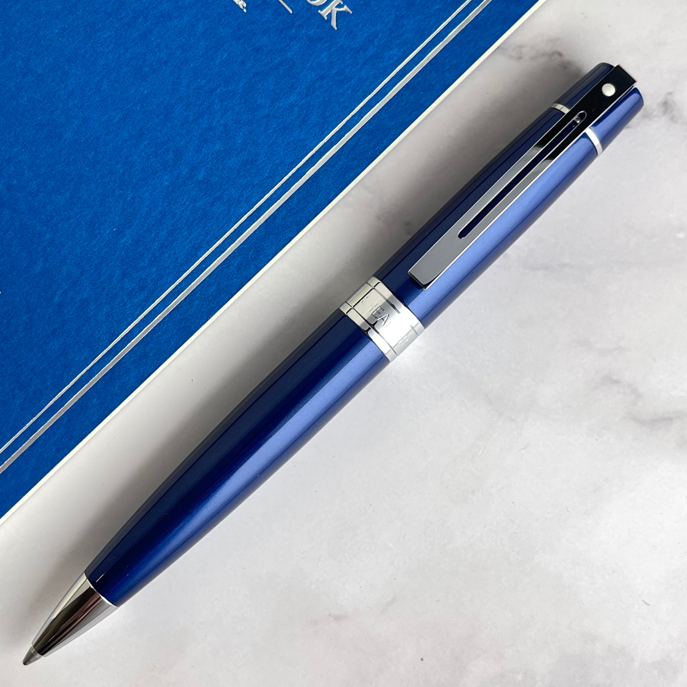 Sheaffer 300 Ballpoint Pen - Glossy Blue