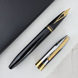 Sheaffer Legacy Fountain Pen - Chrome Cap and 14kt Gold PVD