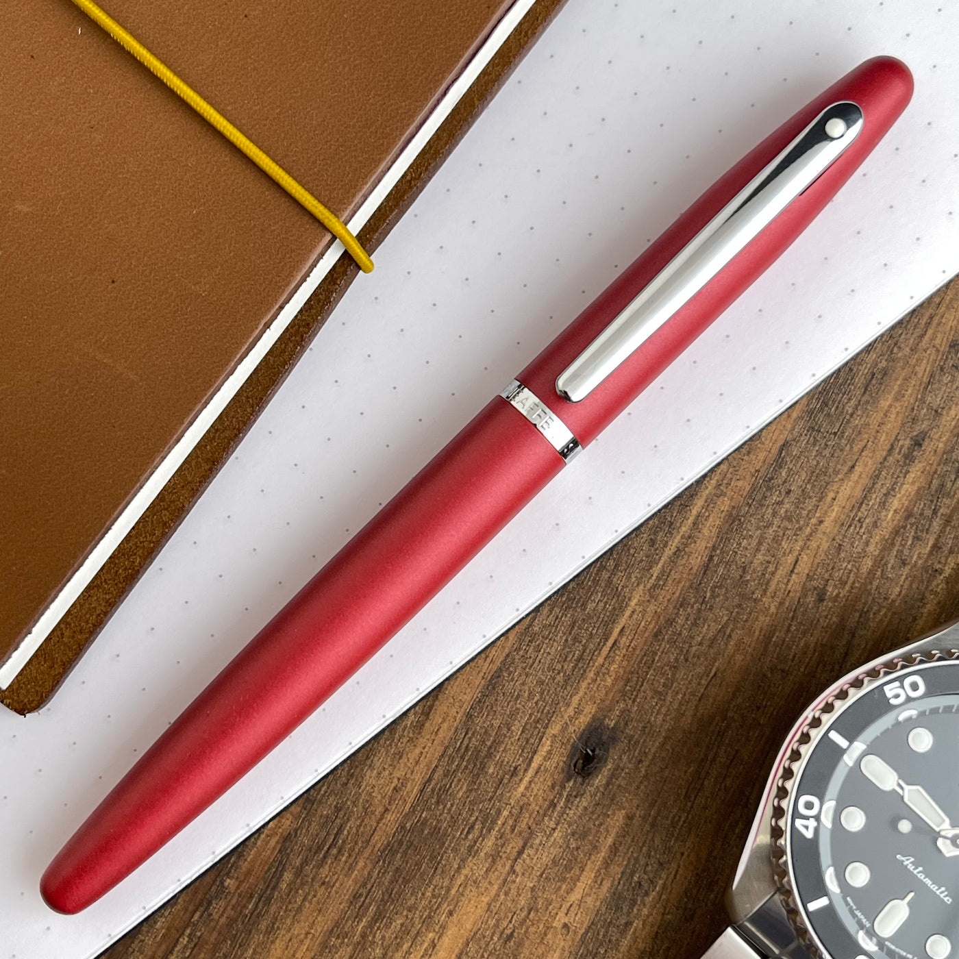 Sheaffer VFM Rollerball Pen - Excessive Red