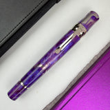Stipula Da Vinci Capless Fountain Pen - Purple Explosion