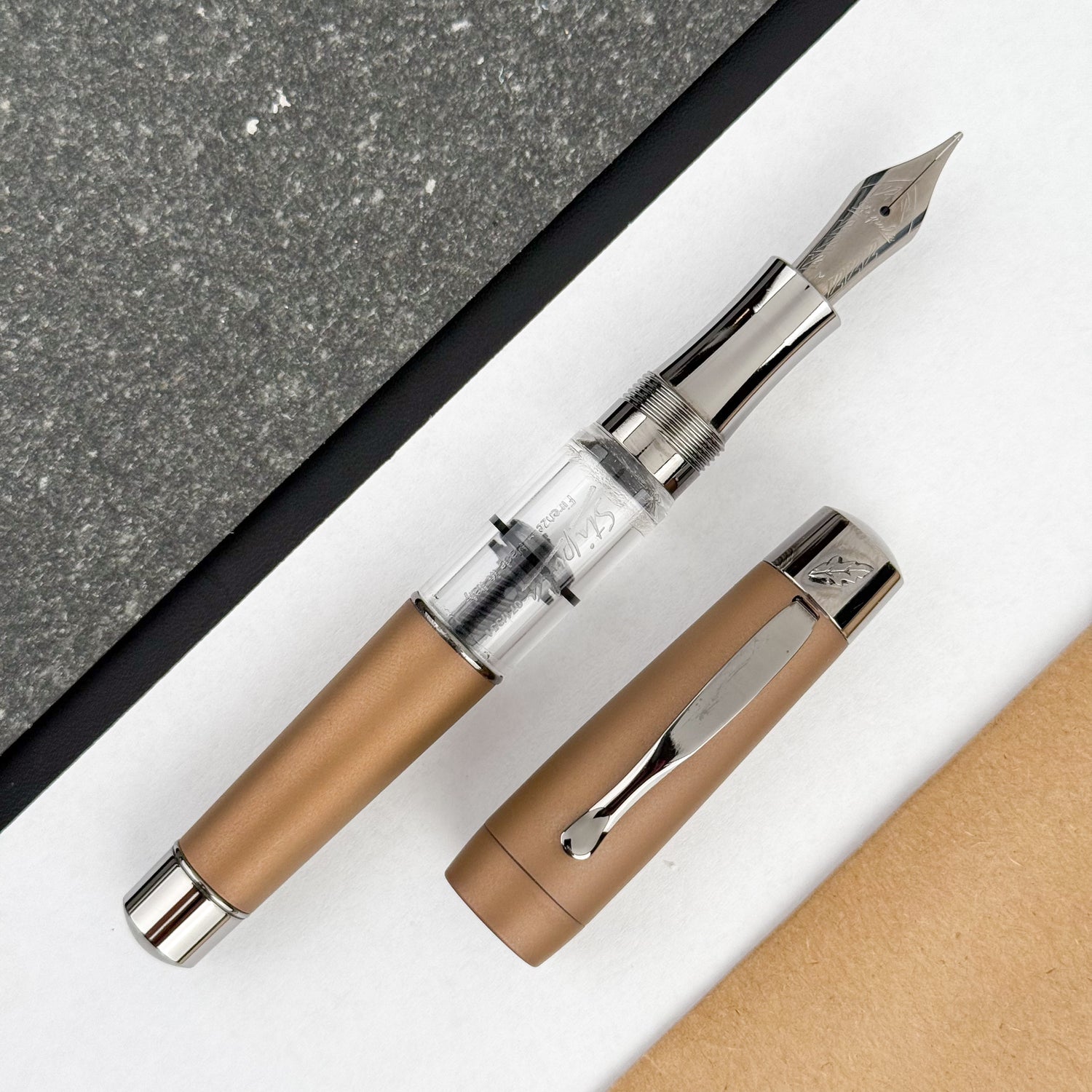 Stipula La Ventidue Fountain Pen - Tabacco