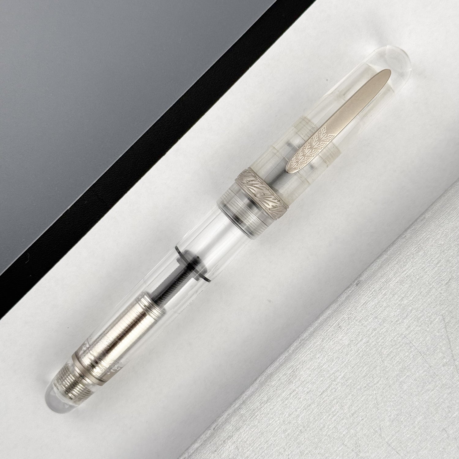 Stipula Rainbow Etruria Fountain Pen - Crystal Clear