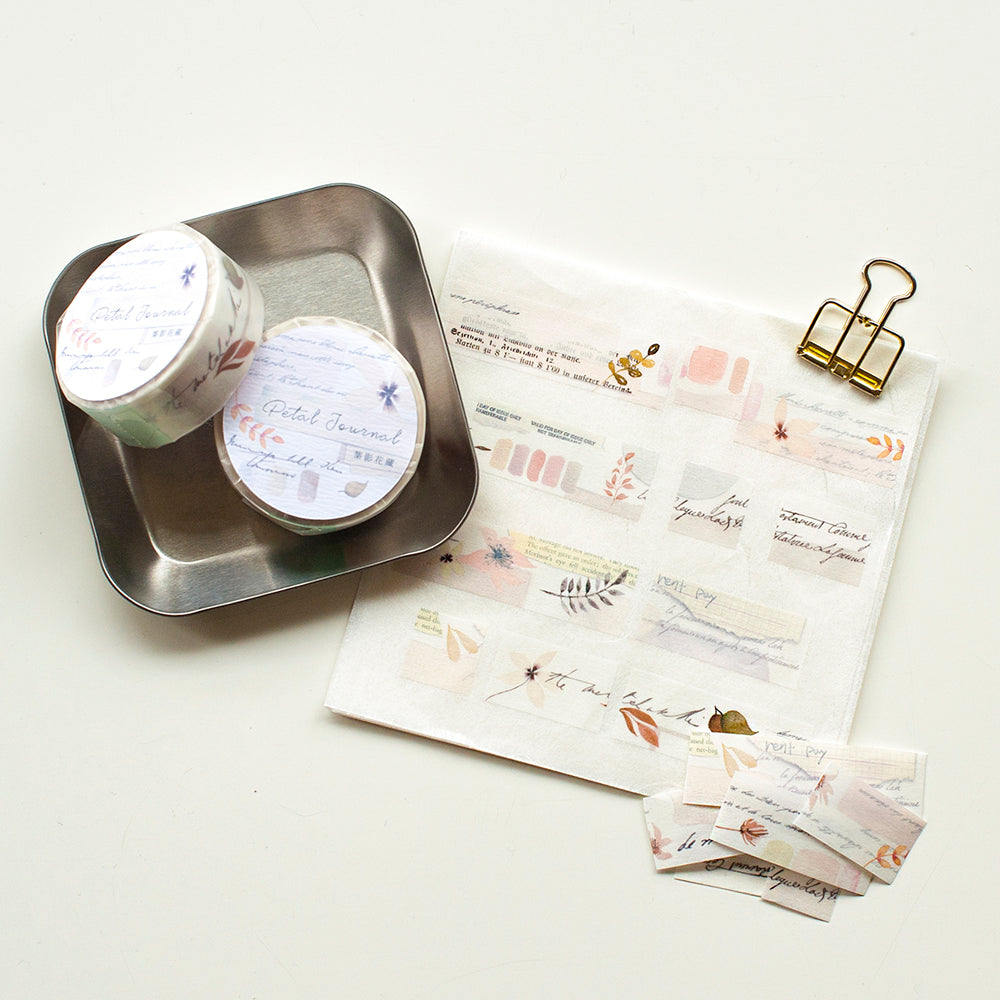 MU Shape Tear Washi Tape 002