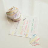 MU Shape Tear Washi Tape 003