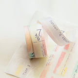 MU Shape Tear Washi Tape 003