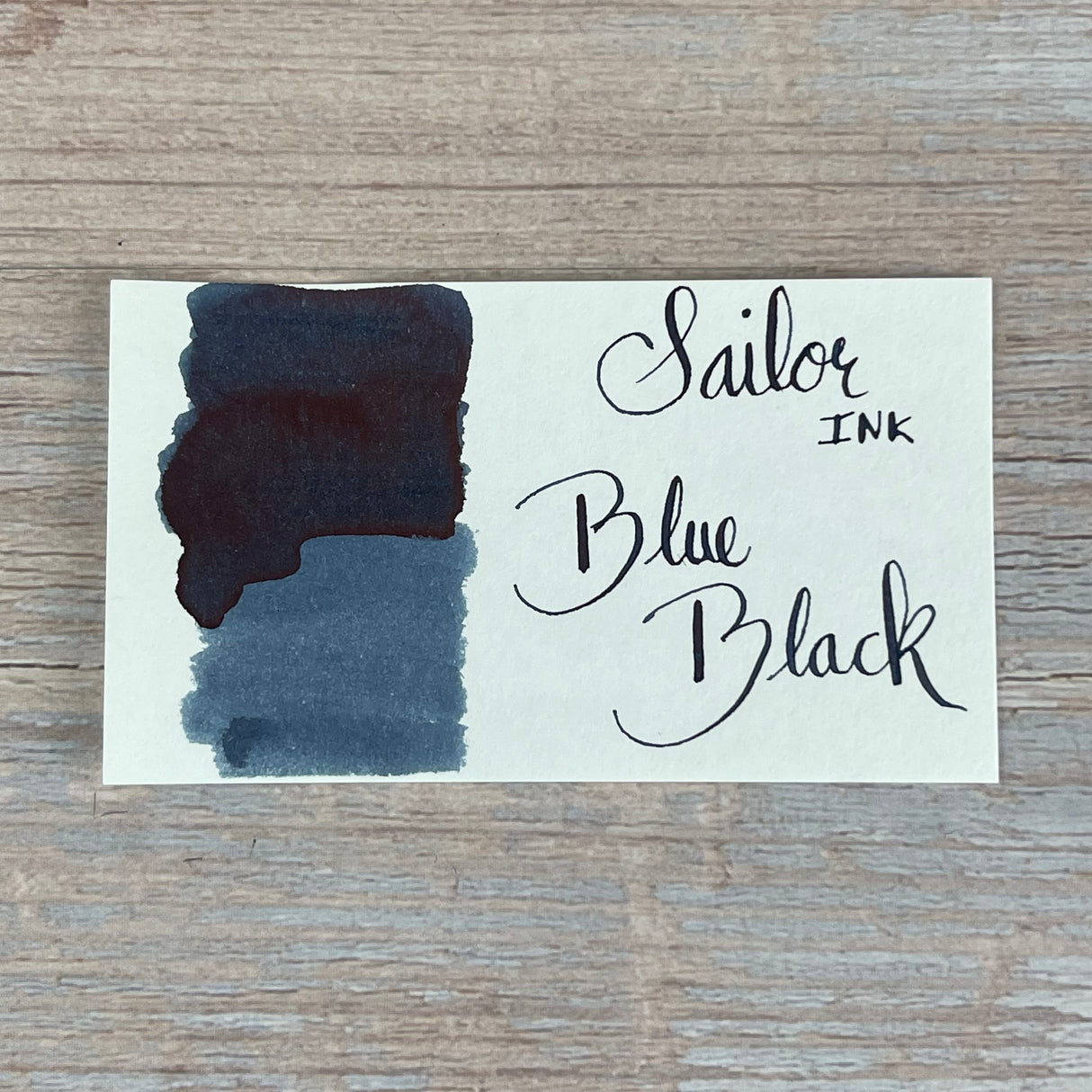Sailor Blue/Black - 50ml Bottled Ink