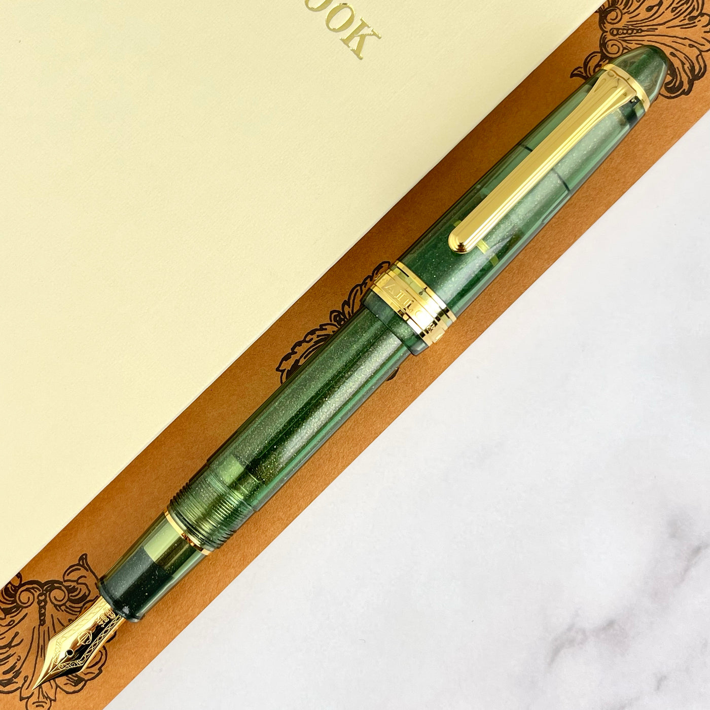 Sailor 1911S Pen of the Year Fountain Pen - Golden Olive (Special Edition)