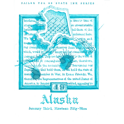 Sailor USA Alaska - 20ml Bottled Ink