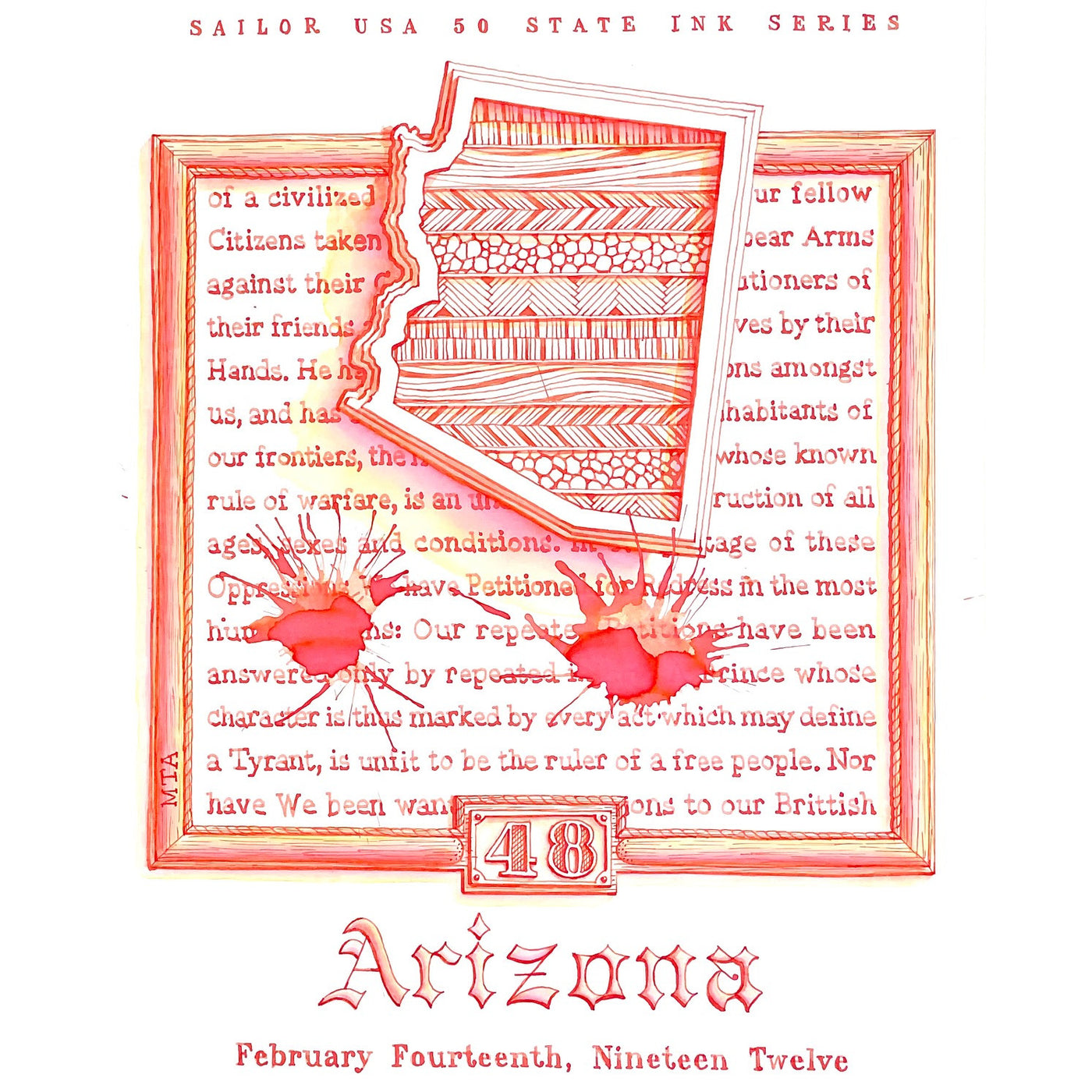 Sailor USA Arizona - 20ml Bottled Ink