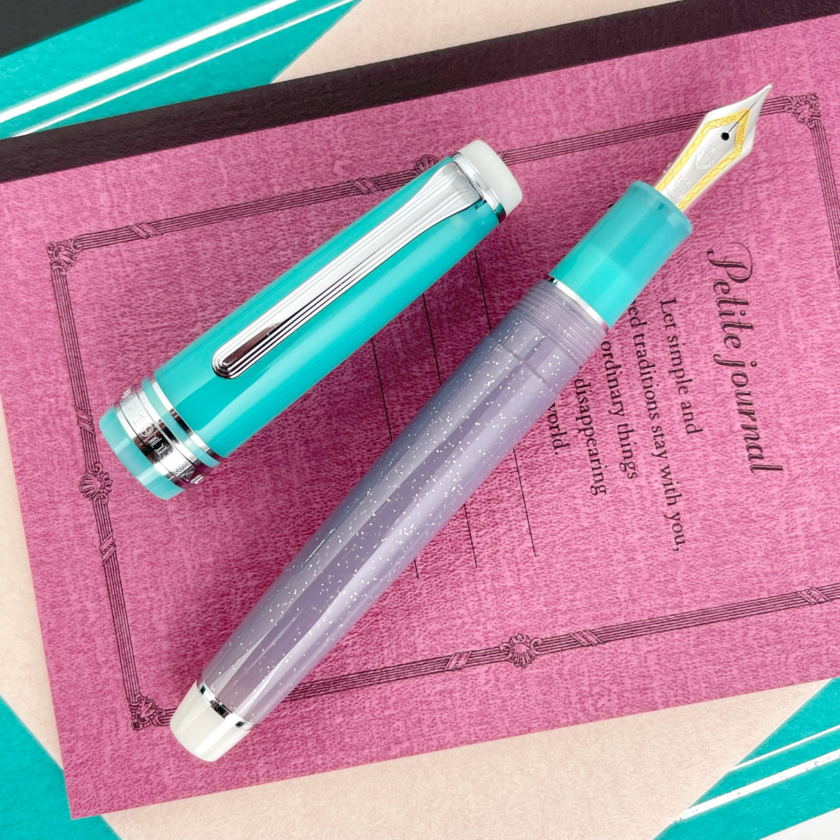 Sailor Pro Gear Slim Fountain Pen - Follow The Mermaid