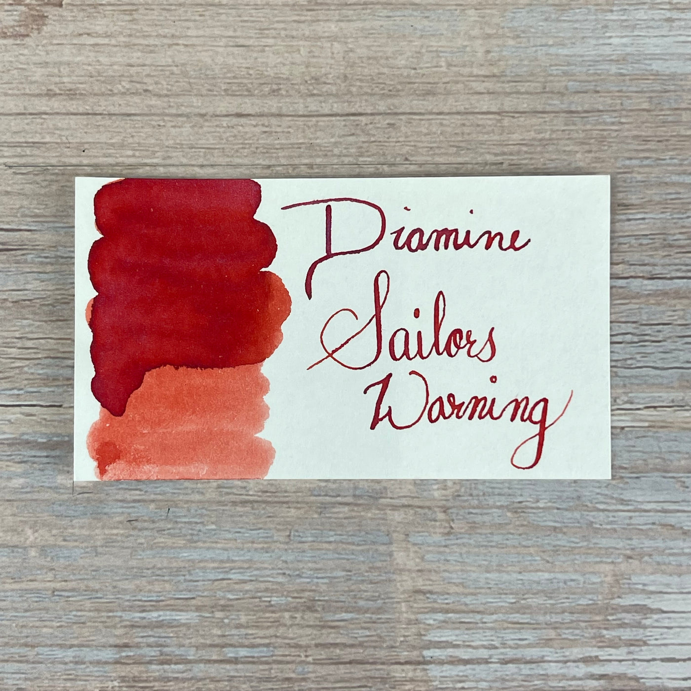 Diamine Sailors Warning - Shimmer - 50ml Bottled Ink