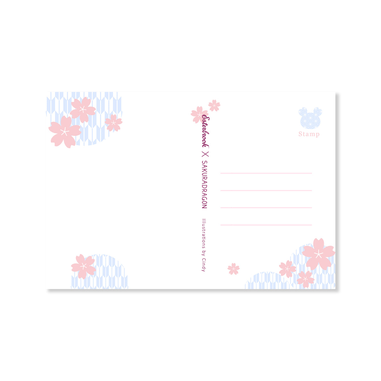 Esterbrook x Sakuradragon Sakura Street Postcards