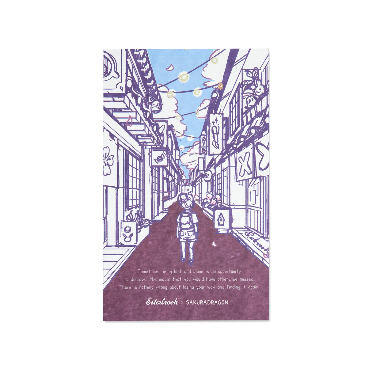 Esterbrook x Sakuradragon Sakura Street Blotter Papers