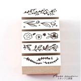 Sanby x Avec Amour Stamp Set - Botanical