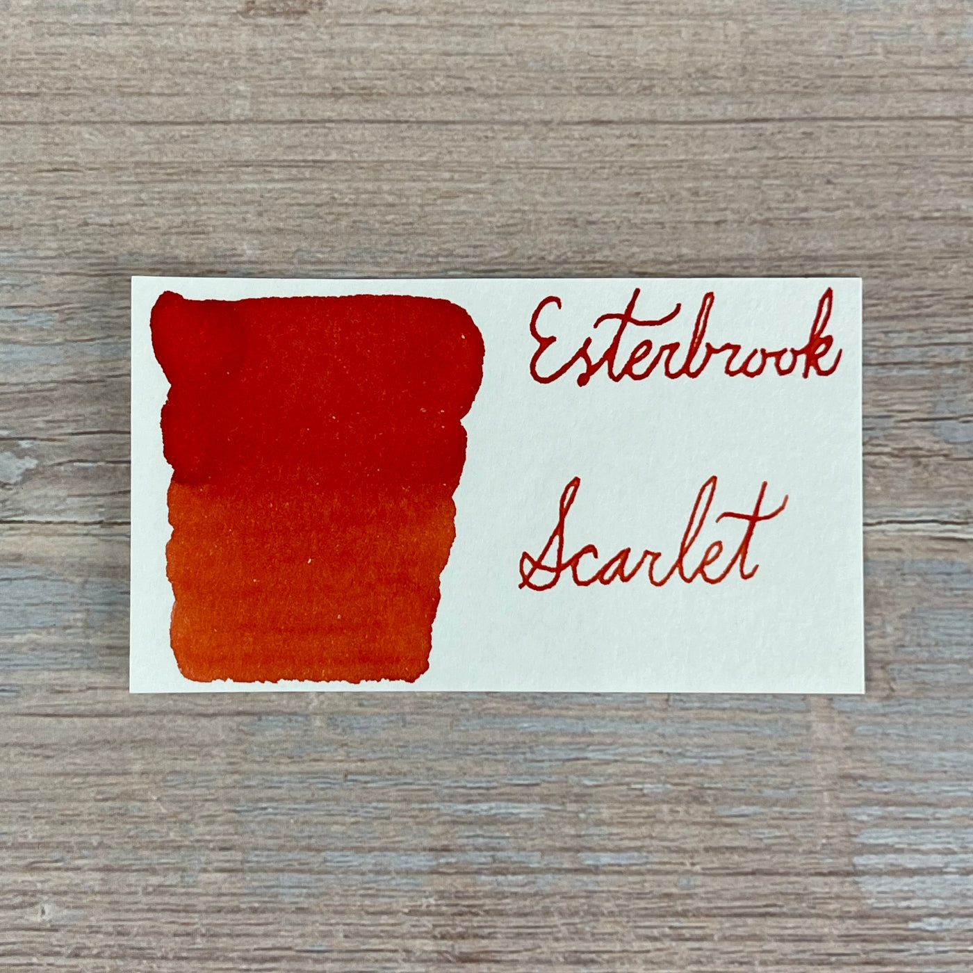 Esterbrook Scarlet - 50ml Bottled Ink