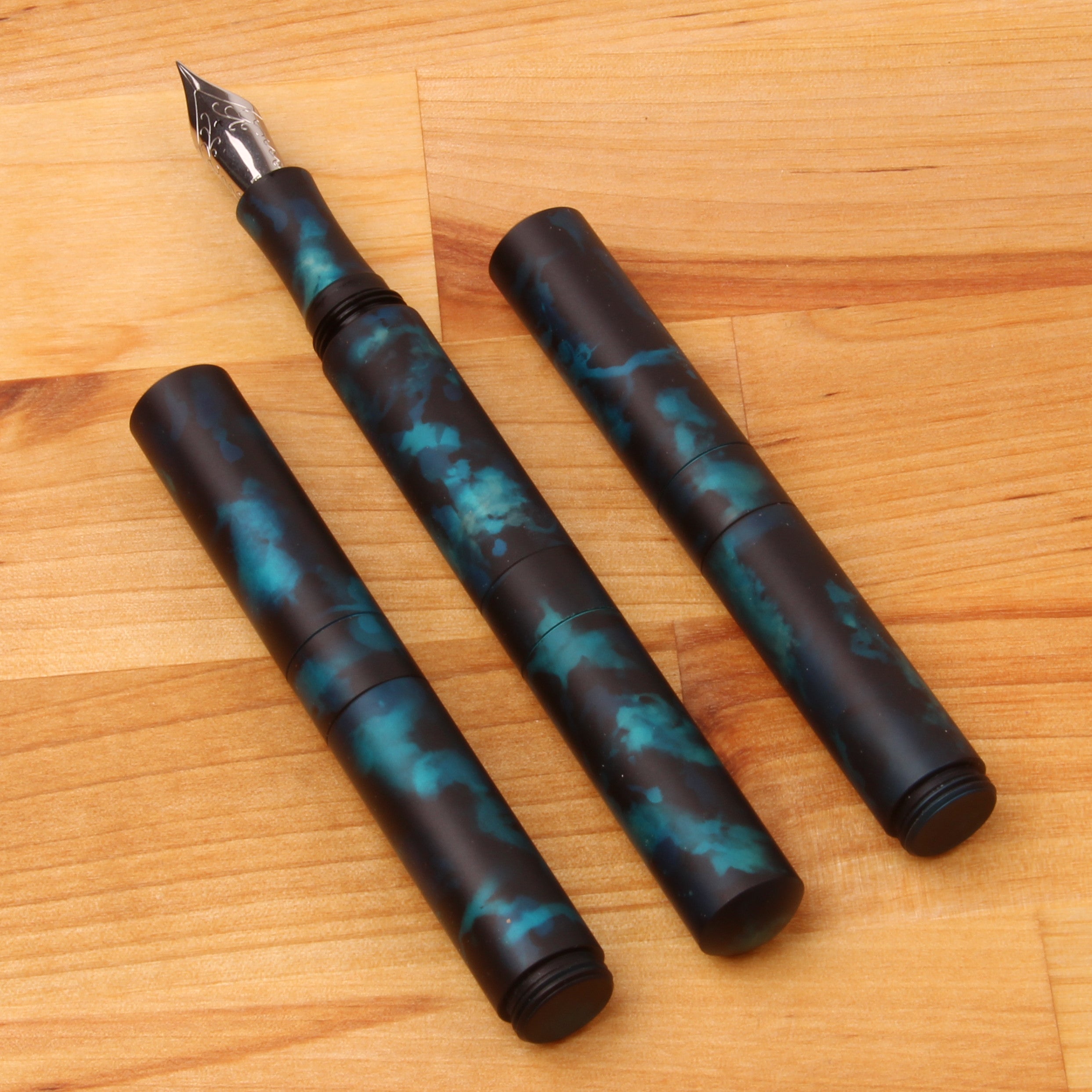 Schon DSGN Pocket Six Fountain Pen - Ocean Depths – Atlas Stationers