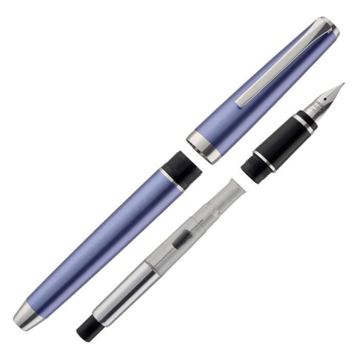 Pilot Metal Falcon Fountain Pen - Sapphire