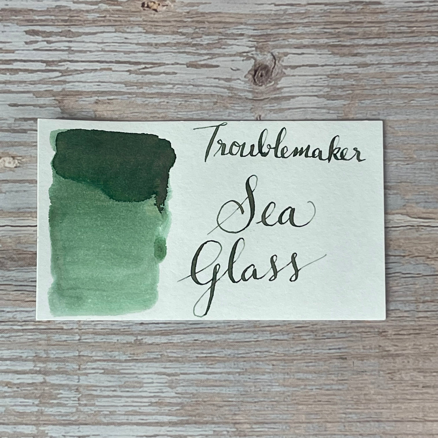 Troublemaker Sea Glass - 60ml Bottled Ink