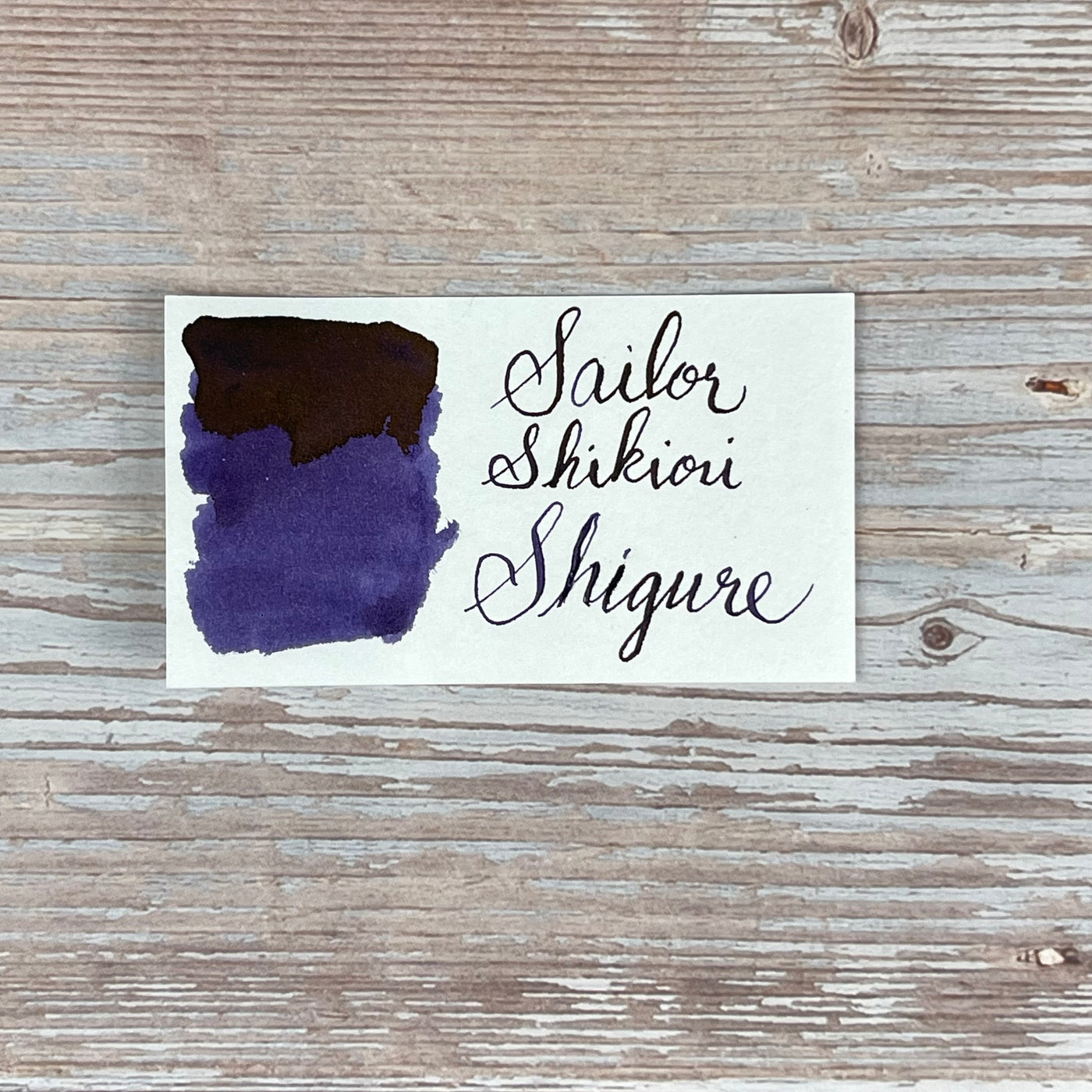 Sailor Shikiori Ink Cartridges - Shigure (Dark Purple)
