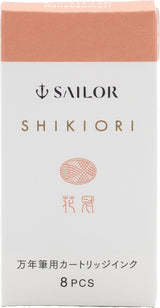 Sailor Shikiori Kusa Asobi Ink Cartridges - Hanakanmuri