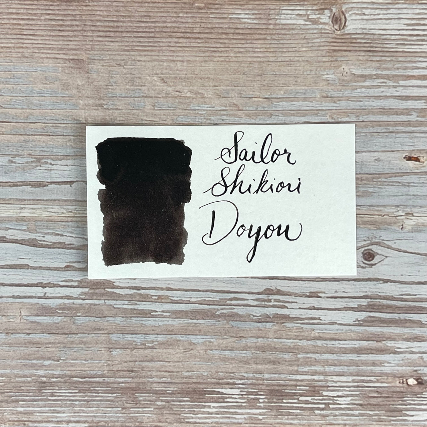 Sailor Shikiori Ink Cartridges -Doyou (Brown Black)