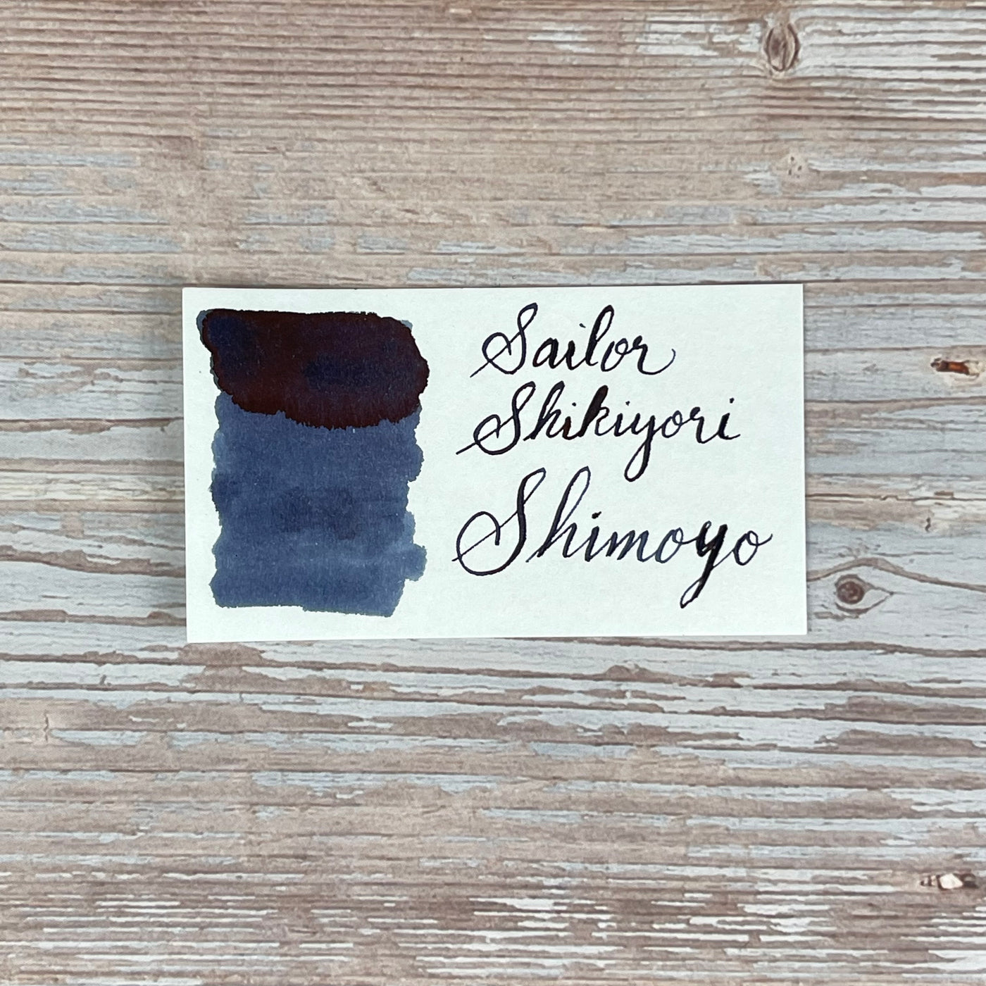 Sailor Shikiori Ink Cartridges - Shimoyo (Blue Gray)