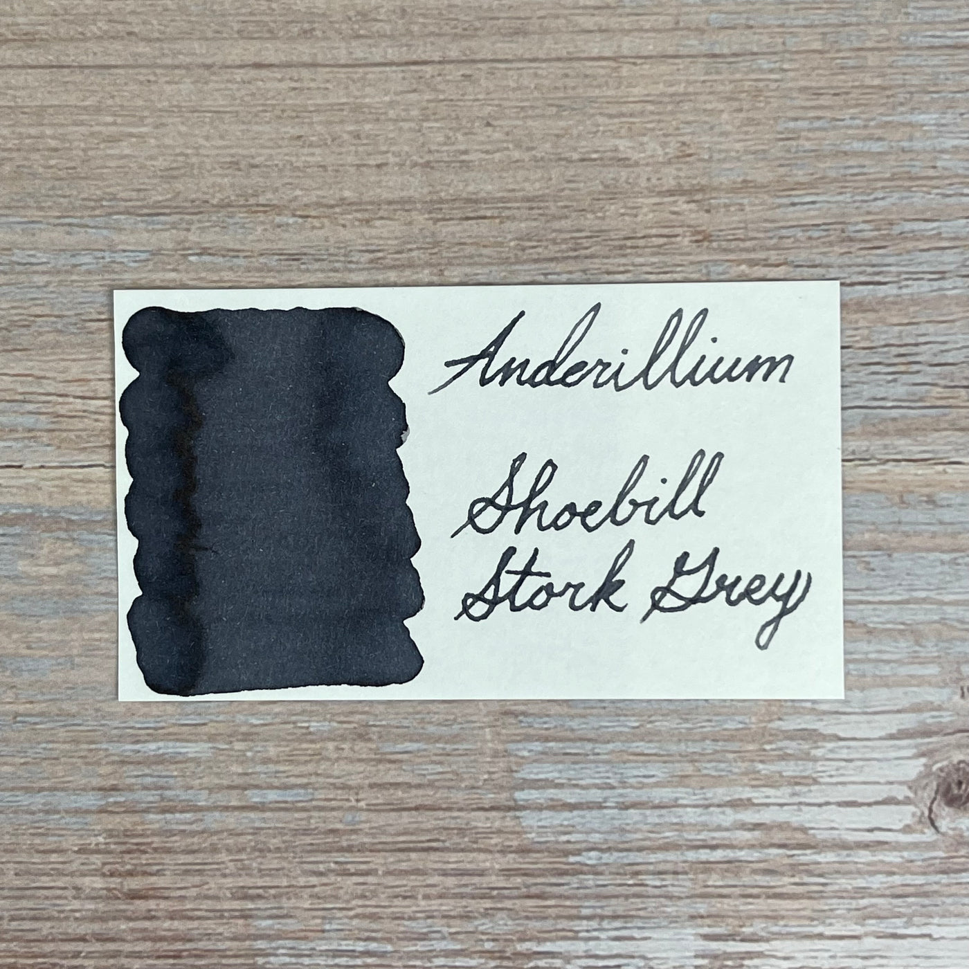 Anderillium Shoebill Stork Grey - 1.5 Oz Bottled Ink