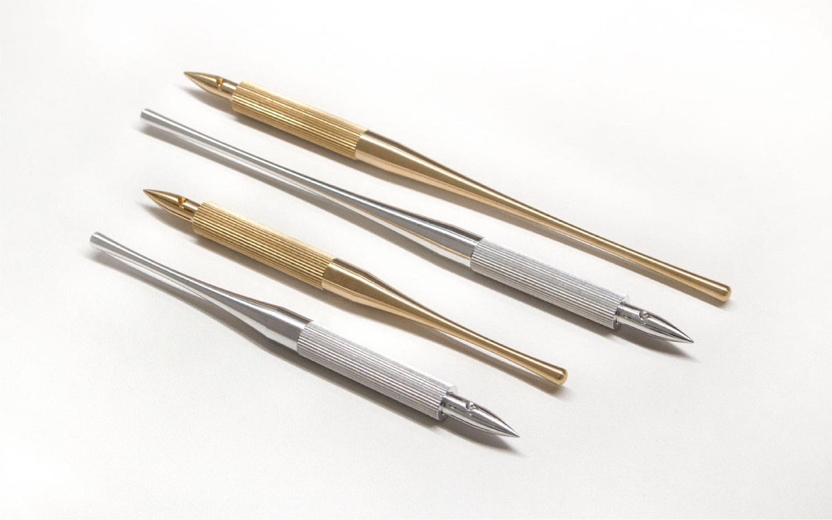 Colorverse Shuttle Small Nib Holder - Aluminum