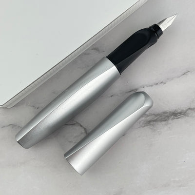 Pelikan Twist Fountain Pen - Silver