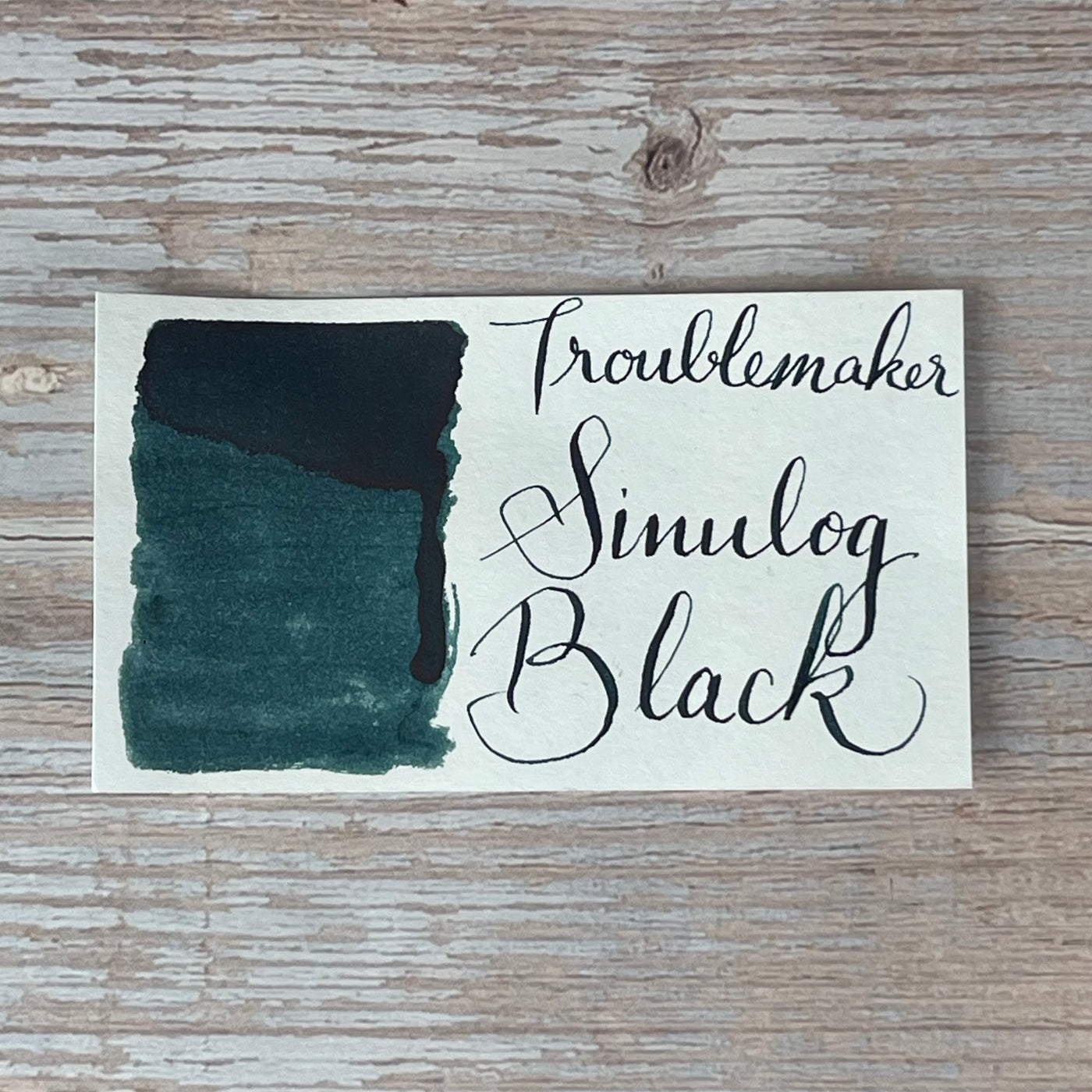 Troublemaker Sinulog Black - 60ml Bottled Ink
