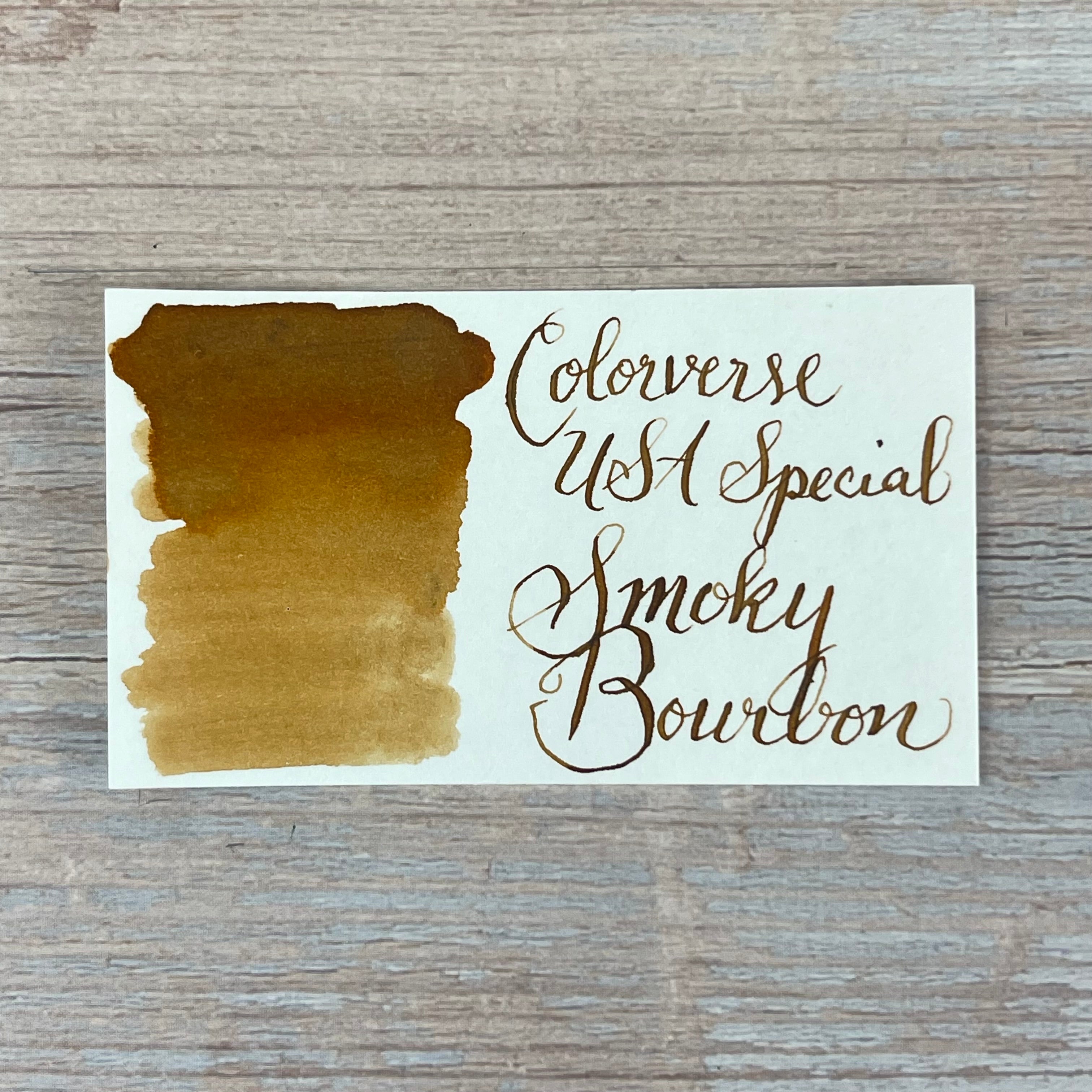 Colorverse USA Smoky Bourbon (Kentucky) - 15ml Bottled Ink – Atlas