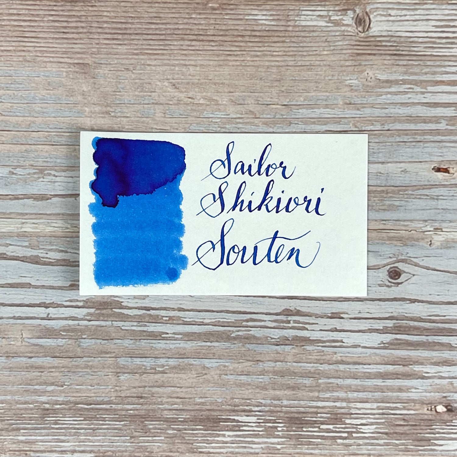 Sailor Inktglas Jentle Ink Souten, blauw Sailor Inktglas Jentle Ink Souten, blauw