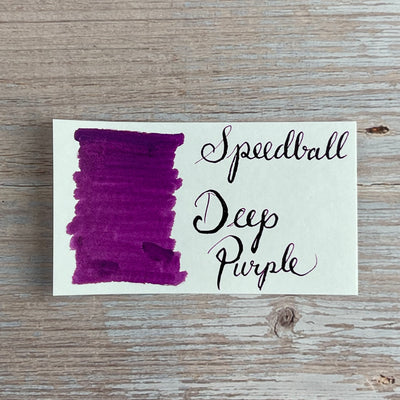 Speedball Super Pigmented Acrylic Deep Purple - 2 oz Ink