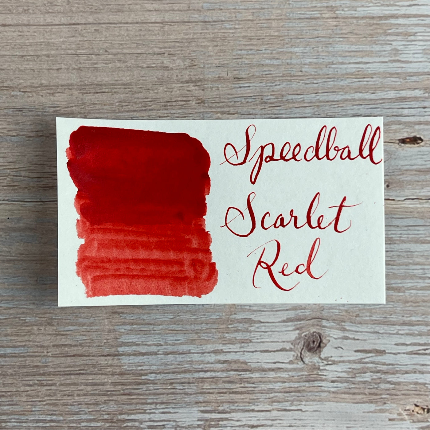 Speedball Super Pigmented Acrylic Scarlet Red - 2 oz Ink