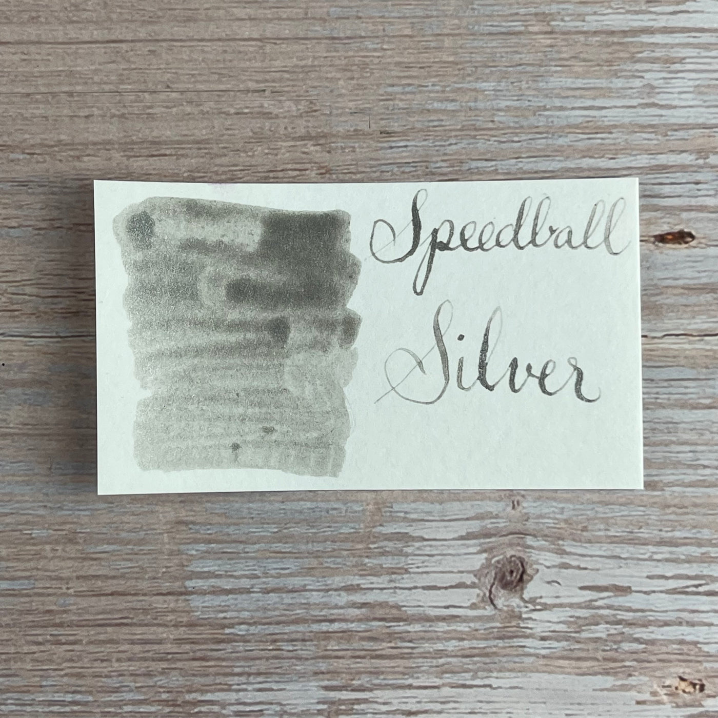 Speedball Super Pigmented Acrylic Silver - 2 oz Ink