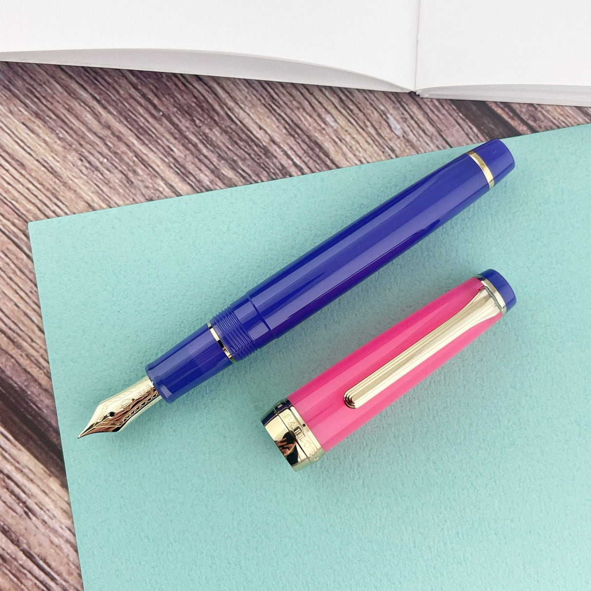 Sailor Pro Gear Slim Fountain Pen - Spring Sky (Limited Edition)