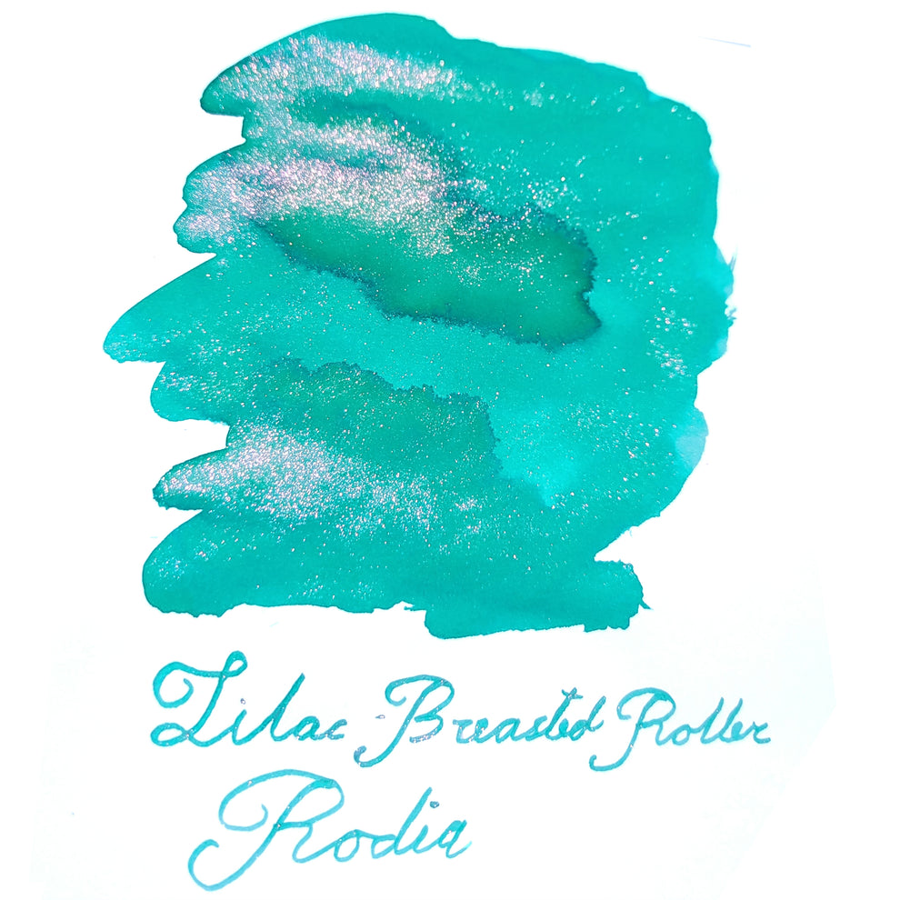 Van Dieman's Birds of a Feather - Lilac-Breasted Roller Wing - 30ml Bottled Ink