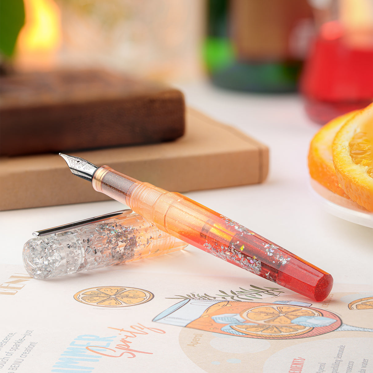 Benu Euphoria Fountain Pen - Summer Spritz (Limited Edition)